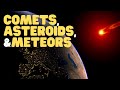 Asteroids, Comets, and Meteors: Celestial Wonders of Our Solar System