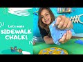 DIY Sidewalk Chalk: Unleash Creativity and Explore Science