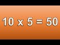 Exploring the 10 Times Table: A Journey of Mathematical Simplicity