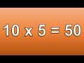 Exploring the 10 Times Table: A Journey of Mathematical Simplicity