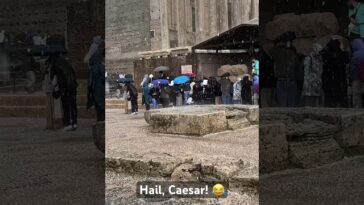 Hailstorm Havoc: A Tempest in the Roman Forum