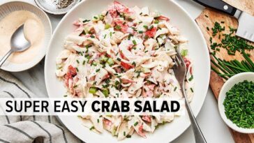 Homemade Crab Salad: A Delightful Summer Treat