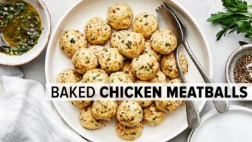 Juicy Chicken Meatballs: A Healthier Twist