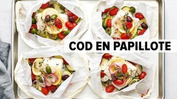 Mediterranean Cod en Papillote: A Simple and Delicious Weeknight Dinner