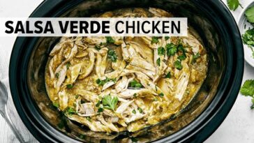 Salsa Verde Crockpot Chicken: Flavorful and Easy