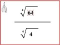 Simplifying Mathematical Expressions: Dividing 4th Roots