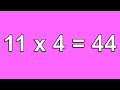 The Enchanting Melody of Multiplication: Exploring the 11 Times Table with Silly School Songs