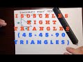 The Power of 45-45-90 Triangles: Geometry and Life Lessons