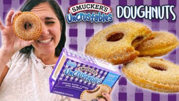 Uncrustables Doughnut Transformation: A Crispy Delight