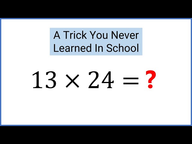 Ancient Egyptian Multiplication A Quick And Easy Method SchoolTube ancient-egyptian-multiplication-a-quick-and-easy-method-schooltube
