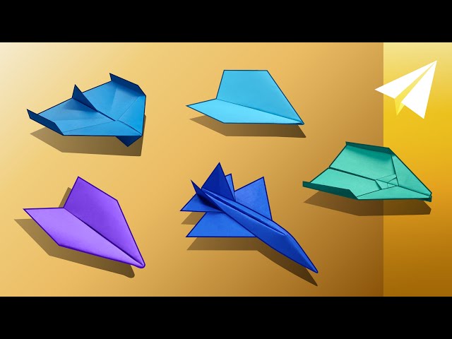 How to Make 5 Competition-Winning Paper Airplanes | SchoolTube