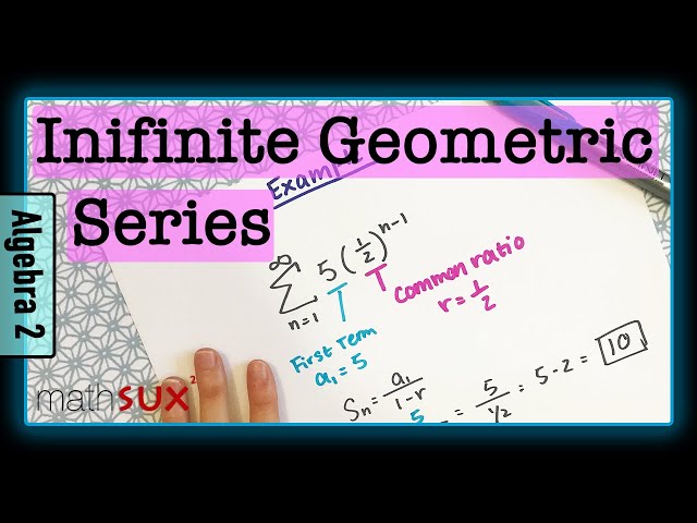 sum of infinite formula